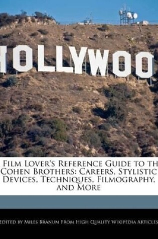 Cover of A Film Lover's Reference Guide to the Cohen Brothers