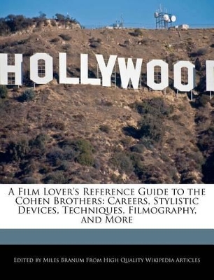 Book cover for A Film Lover's Reference Guide to the Cohen Brothers