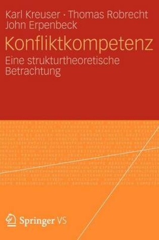 Cover of Konfliktkompetenz