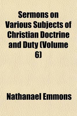 Book cover for Sermons on Various Subjects of Christian Doctrine and Duty (Volume 6)