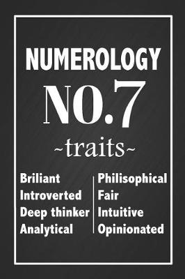 Cover of Numerology No. 7 Traits