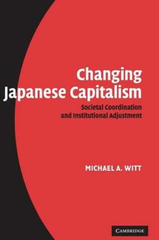 Cover of Changing Japanese Capitalism