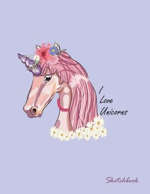 Book cover for I love unicorn