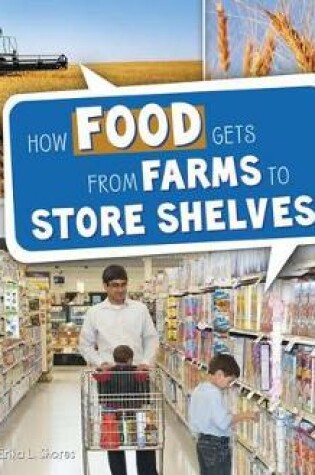 Cover of How Food Gets from Farms to Store Shelves (Here to There)