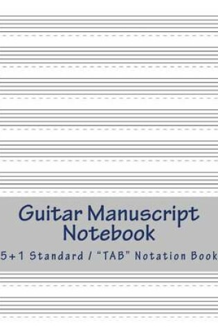 Cover of Guitar Manuscript Notebook