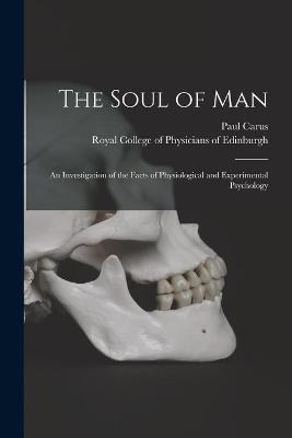 Book cover for The Soul of Man