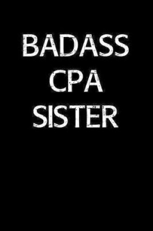 Cover of Badass Cpa Sister