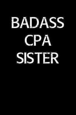 Book cover for Badass Cpa Sister