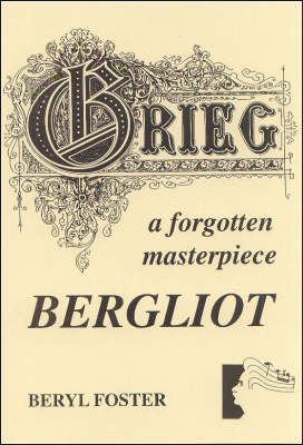 Book cover for Edvard Grieg's "Bergliot"