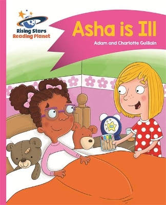 Book cover for Reading Planet - Asha is Ill - Pink B: Comet Street Kids