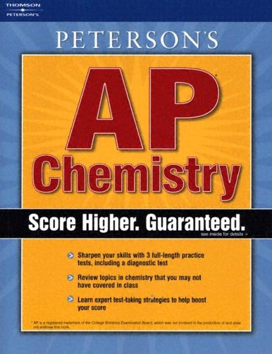 Book cover for Peterson's AP Chemistry