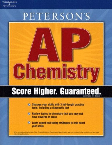 Cover of Peterson's AP Chemistry