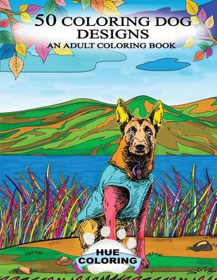 Book cover for 50 Coloring Dog Designs