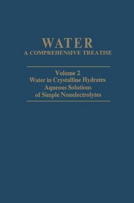 Book cover for Water in Crystalline Hydrates