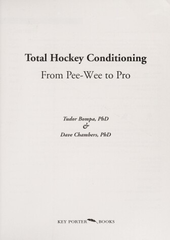 Book cover for Total Hockey Conditioning