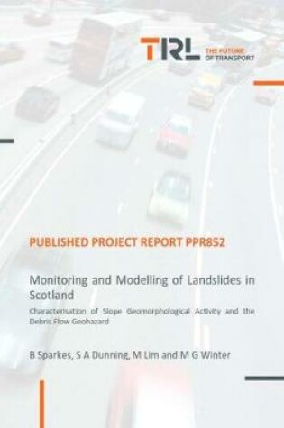 Cover of Monitoring and Modelling of Landslides in Scotland