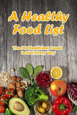 Book cover for A Healthy Food List