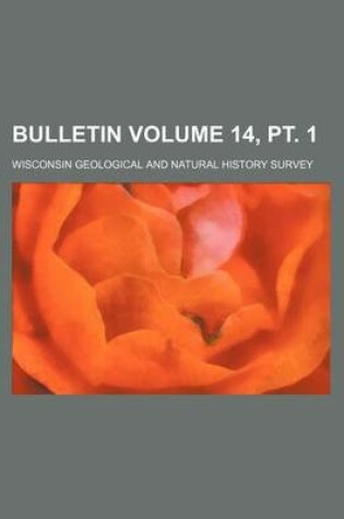 Cover of Bulletin Volume 14, PT. 1