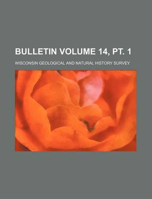 Book cover for Bulletin Volume 14, PT. 1