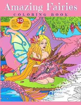 Book cover for Amazing Fairies Coloring Book