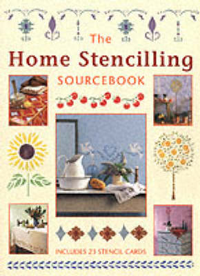 Book cover for The Home Stencilling Source Book