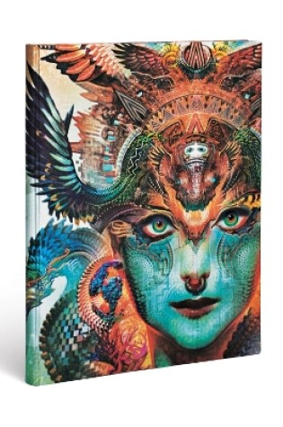 Cover of Dharma Dragon (Android Jones Collection) Unlined Hardcover Journal