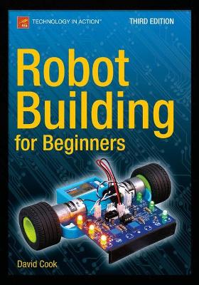 Book cover for Robot Building for Beginners, Third Edition