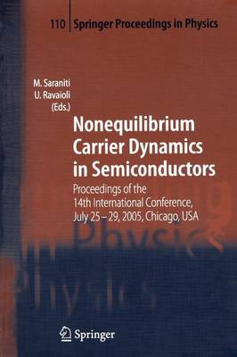 Book cover for Nonequilibrium Carrier Dynamics in Semiconductors