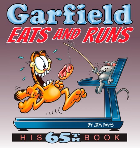 Book cover for Garfield Eats and Runs