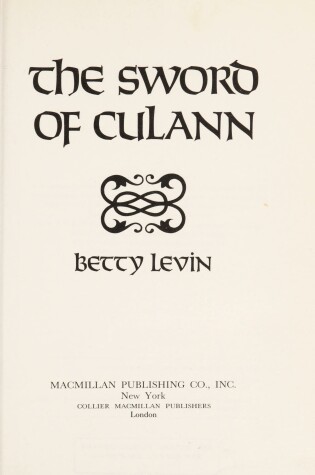 Cover of The Sword of Culann