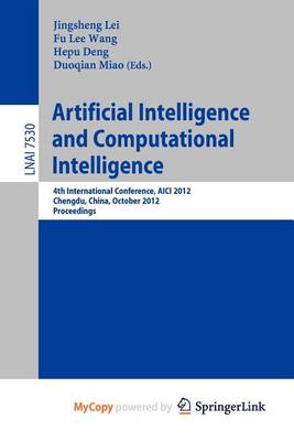 Cover of Artificial Intelligence and Computational Intelligence