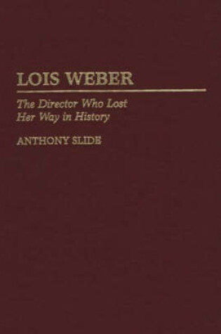 Cover of Lois Weber