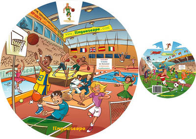 Book cover for Multilingual Vocabulary Wheel (sports)