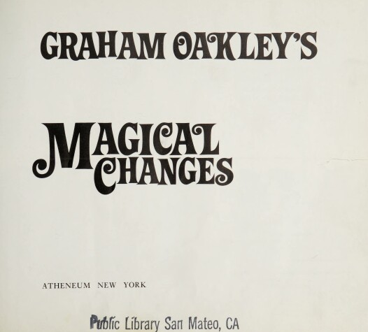 Book cover for Graham Oakley's Magical Changes