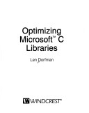 Book cover for Optimizing Microsoft C. Libraries