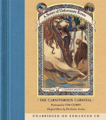 Book cover for Series of Unfortunate Events #9: The Carnivorous Carnival