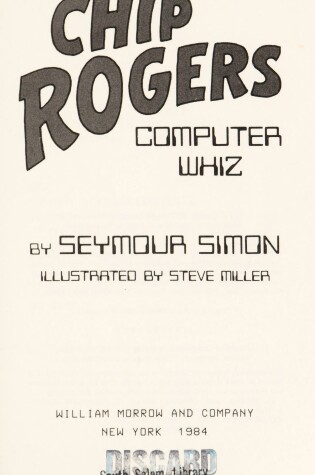 Cover of Chip Rogers, Computer Whiz