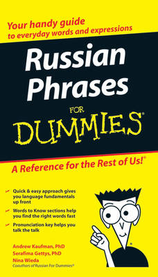 Book cover for Russian Phrases For Dummies