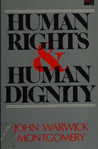 Cover of Human Rights and Human Dignity