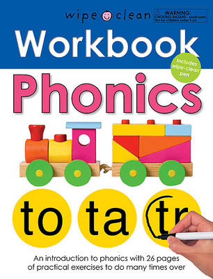 Book cover for Wipe Clean Workbooks Phonics