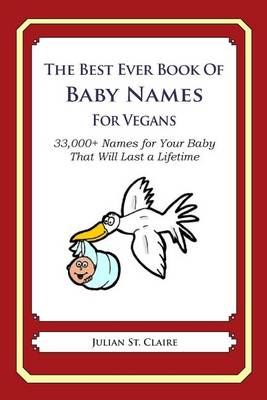 Book cover for The Best Ever Book of Baby Names for Vegans