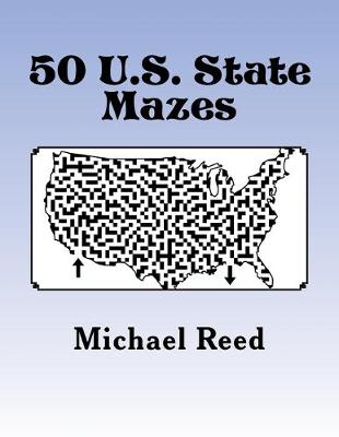 Book cover for 50 U.S. State Mazes