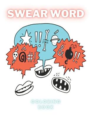 Book cover for Swear Word Coloring Book