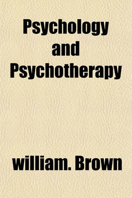 Book cover for Psychology and Psychotherapy