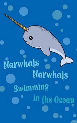 Book cover for Awesome Narwhal Lined Journal