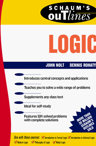 Cover of Schaum's Outline of Logic