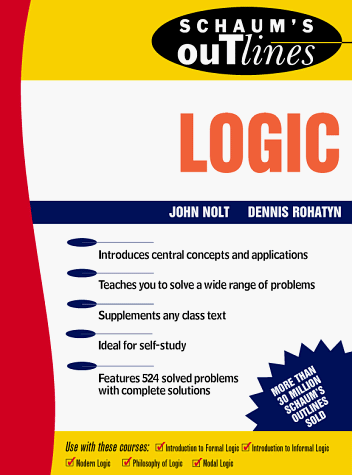 Book cover for Schaum's Outline of Logic