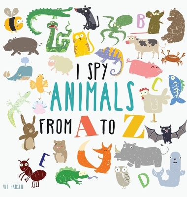 Book cover for I Spy Animals from A to Z