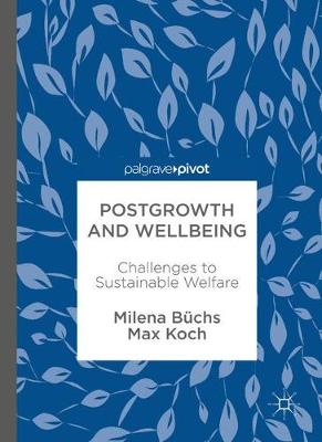 Book cover for Postgrowth and Wellbeing