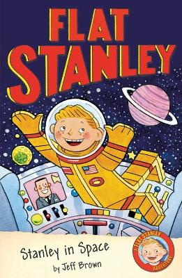 Book cover for Flat Stanley in Space